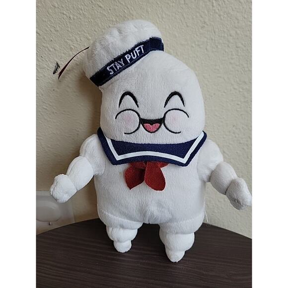 Ghostbusters Stay Puft Marshmallow Man 9” Stuffed Plush Collectible Toy 2016 M4 - Picture 1 of 3